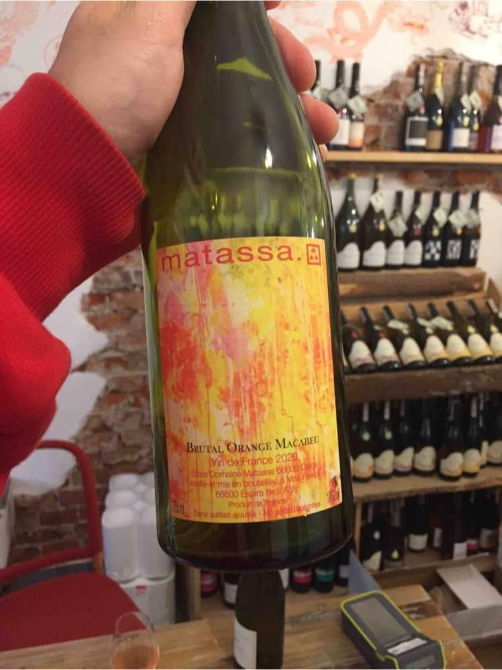 Brutal Orange Macabeu - Domaine Matassa - Tom Lubbe 