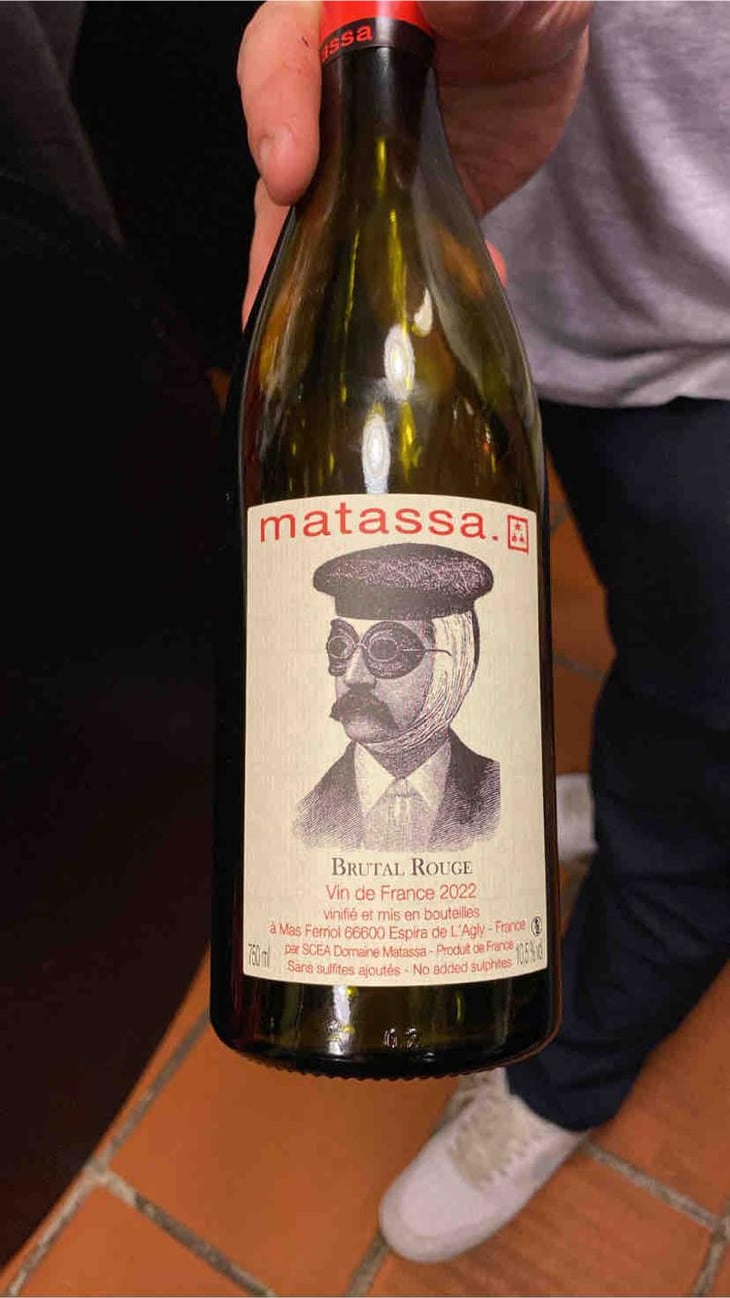 Brutal Rouge - Domaine Matassa - Tom Lubbe 