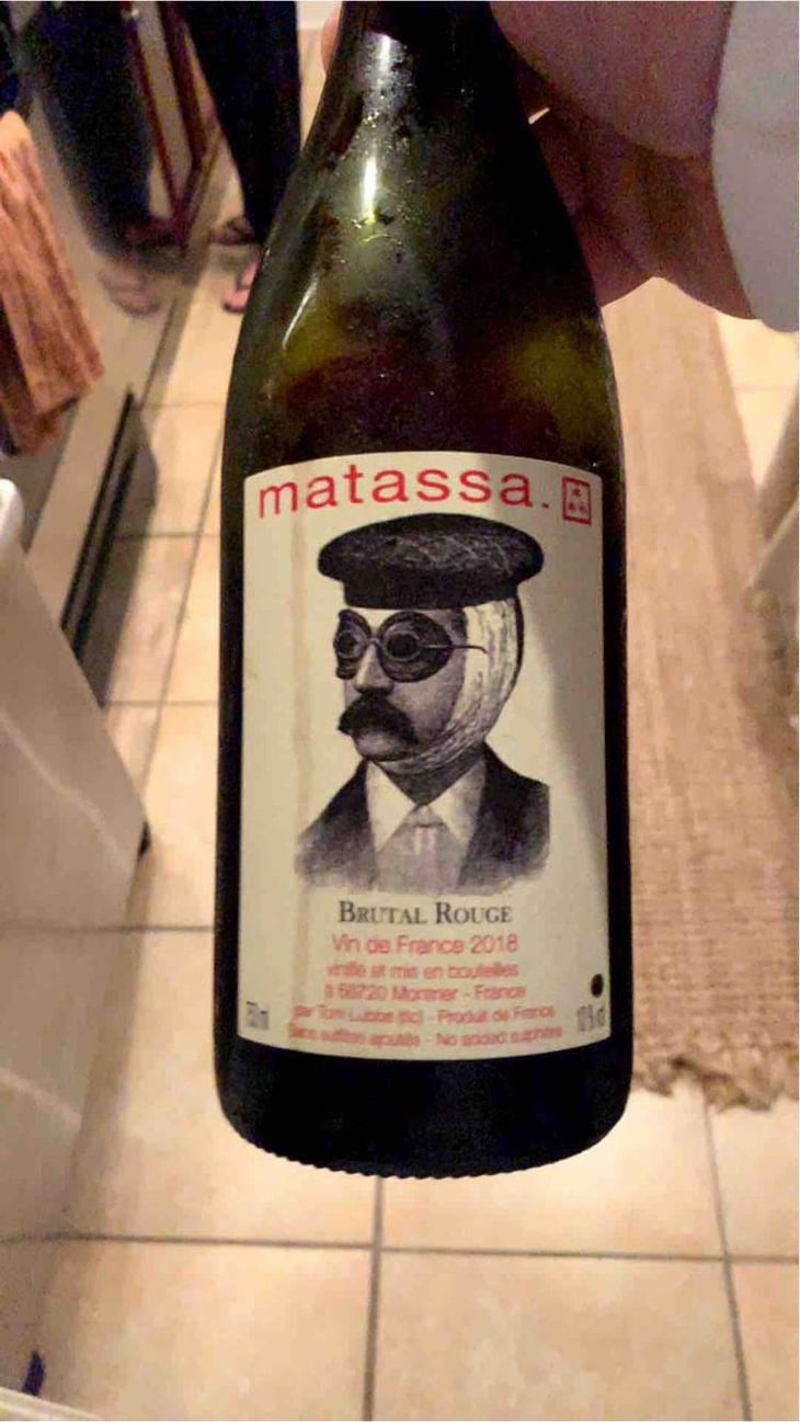 Brutal Rouge - Domaine Matassa - Tom Lubbe 