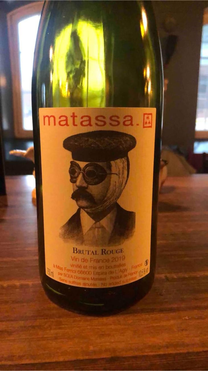 Brutal Rouge - Domaine Matassa - Tom Lubbe 