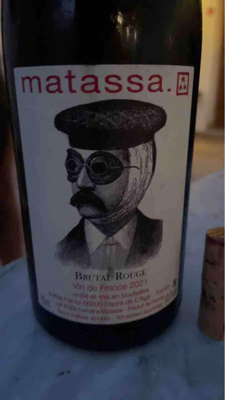 Brutal Rouge - Domaine Matassa - Tom Lubbe 