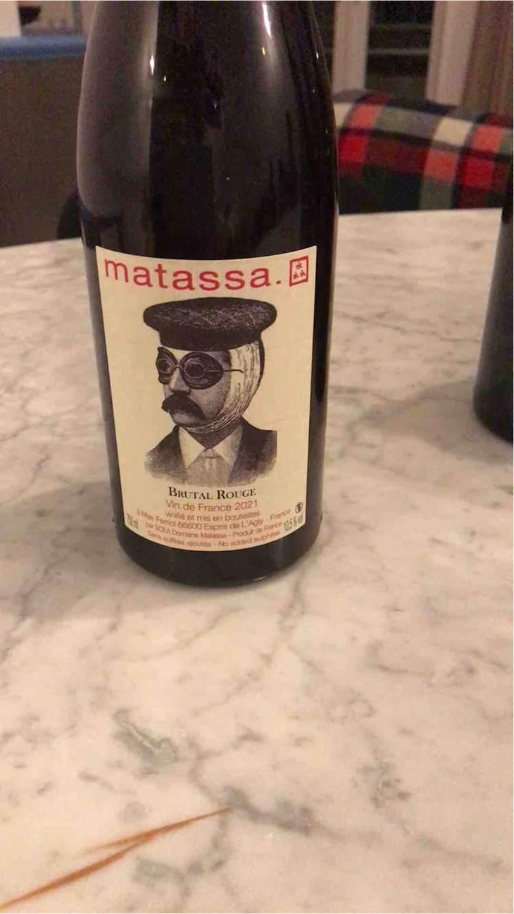 Brutal Rouge - Domaine Matassa - Tom Lubbe 