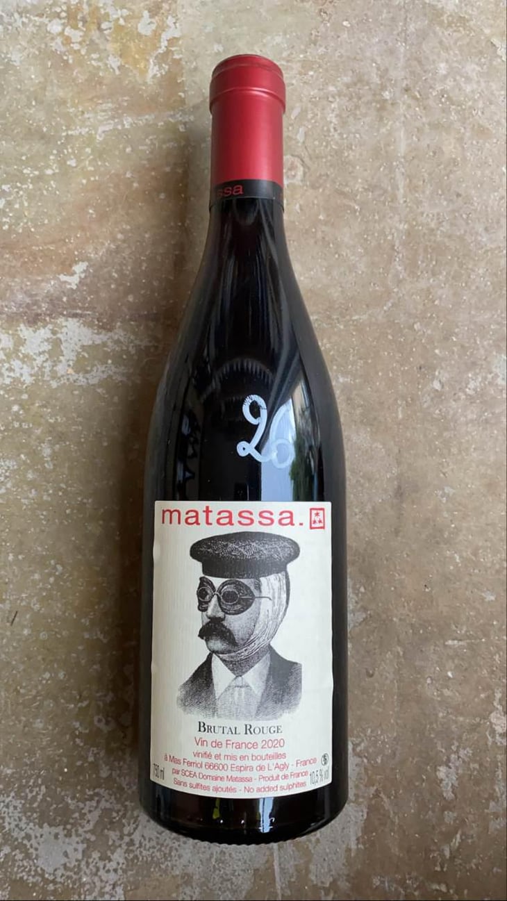 Brutal Rouge - Domaine Matassa - Tom Lubbe 