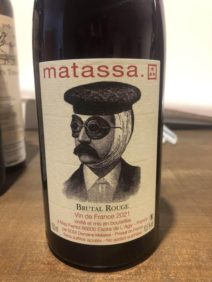 Brutal Rouge - Domaine Matassa - Tom Lubbe 