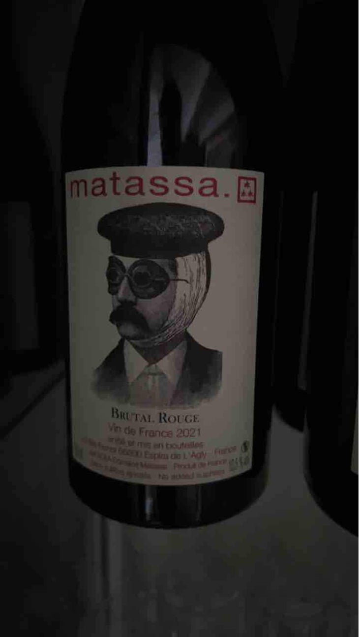 Brutal Rouge - Domaine Matassa - Tom Lubbe 
