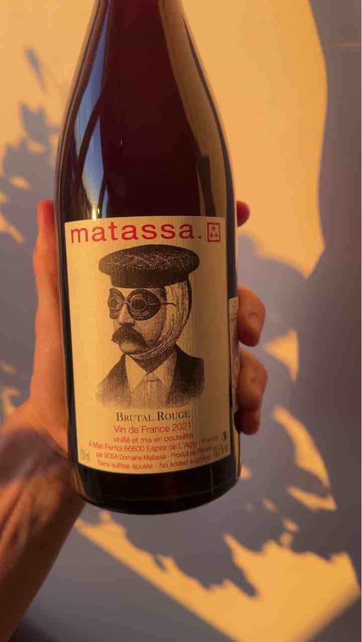 Brutal Rouge - Domaine Matassa - Tom Lubbe 