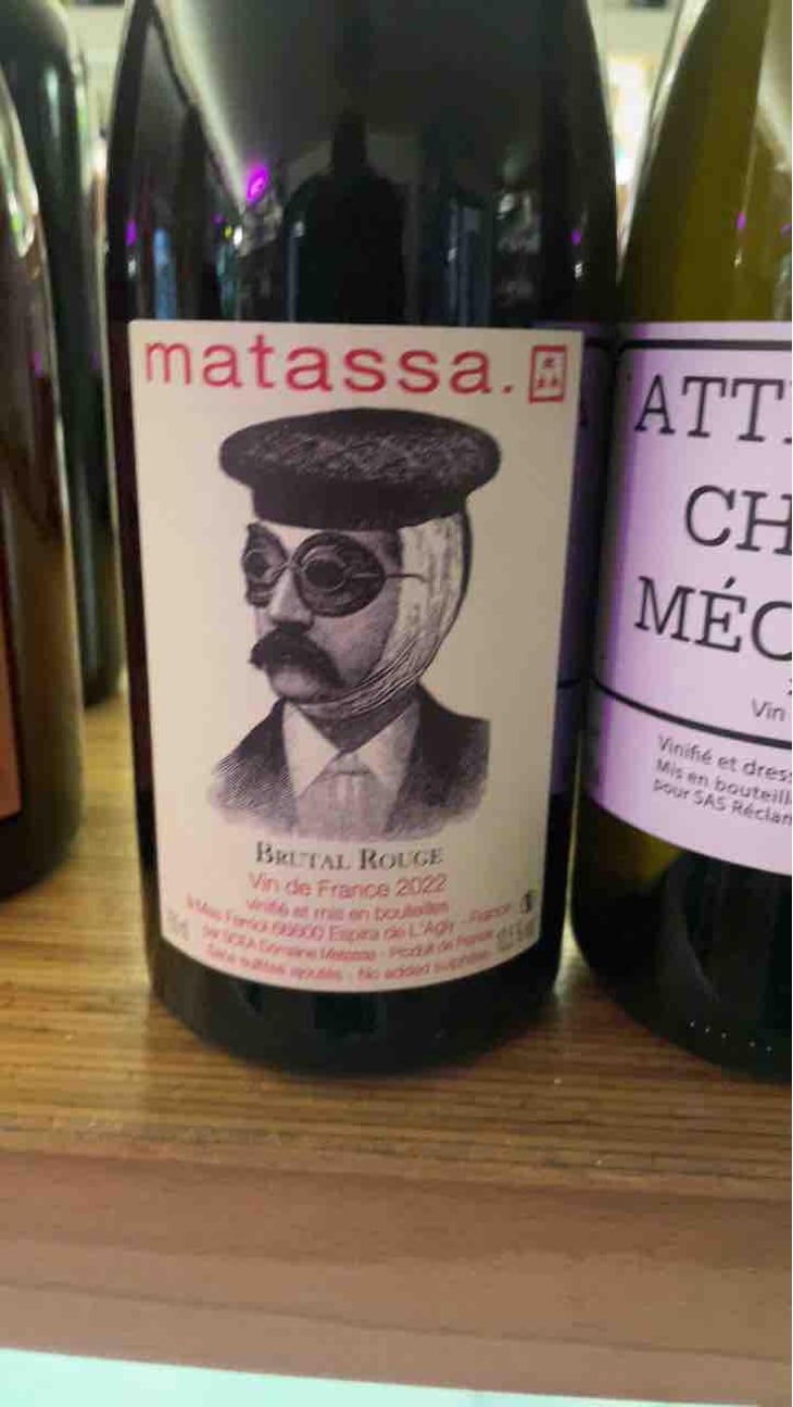 Brutal Rouge - Domaine Matassa - Tom Lubbe 