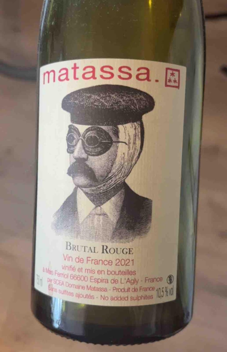 Brutal Rouge - Domaine Matassa - Tom Lubbe 