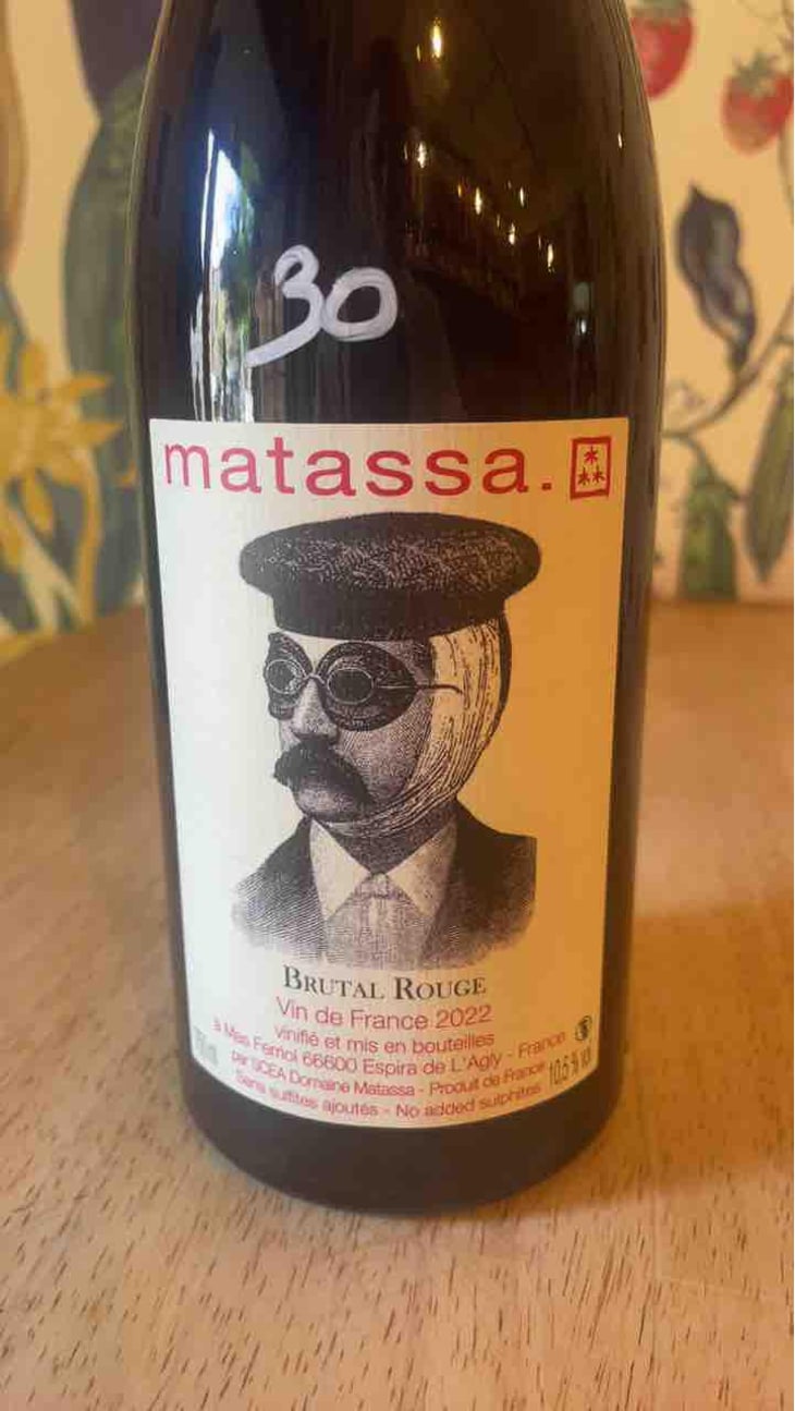 Brutal Rouge - Domaine Matassa - Tom Lubbe 