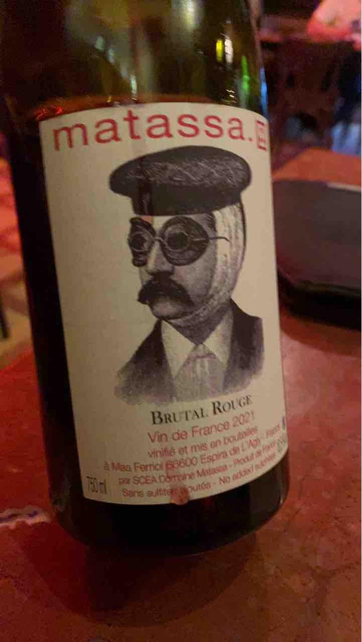 Brutal Rouge - Domaine Matassa - Tom Lubbe 