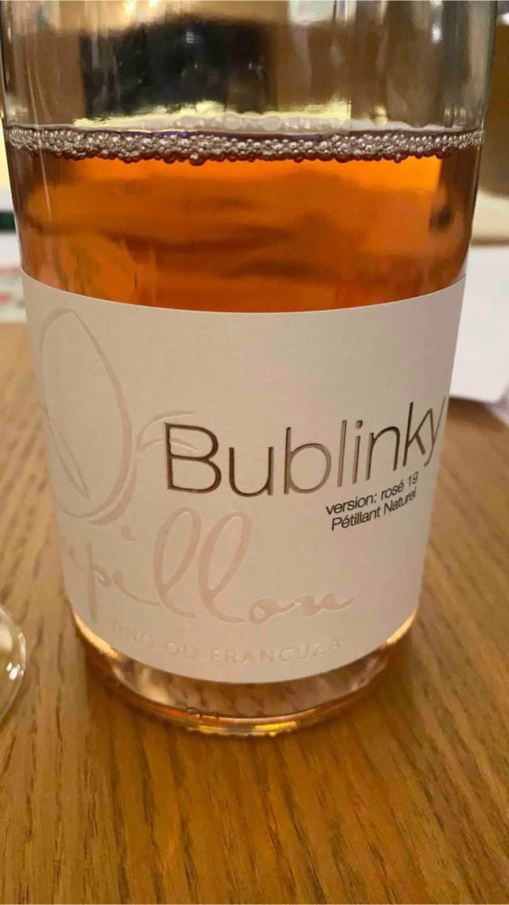 Bublinky Version rosé - Vino Od Francuza - David Papillon & Darina Géciová 