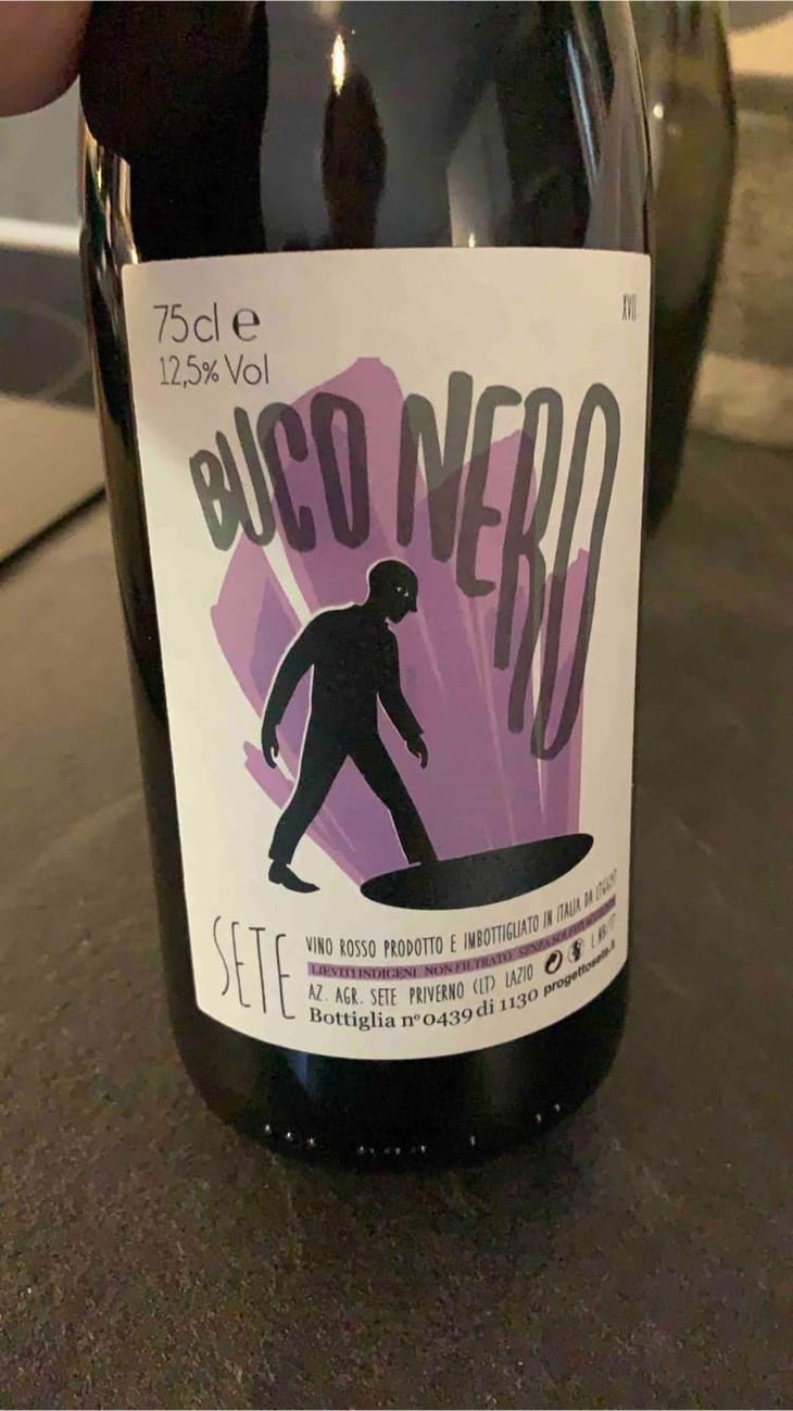 Buco Nero - Sete - Vini Naturali - Emiliano Giorgi, Arcangelo Galuppi, Martina D’Alessio 
