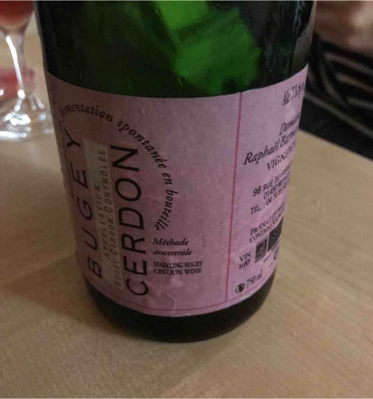 Bugey Cerdon - Raphaël Bartucci - Raphaël Bartucci 