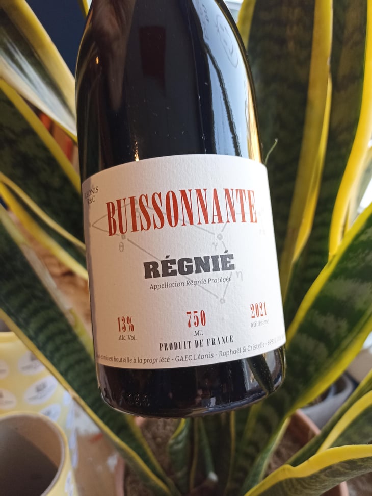 Buissonnante - Domaine Leonis - Cristelle & Raphaël Champier 