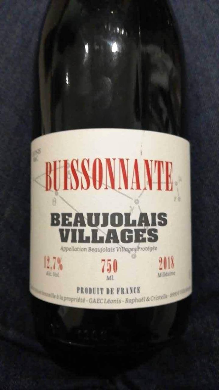 Buissonnante - Domaine Leonis - Cristelle & Raphaël Champier 