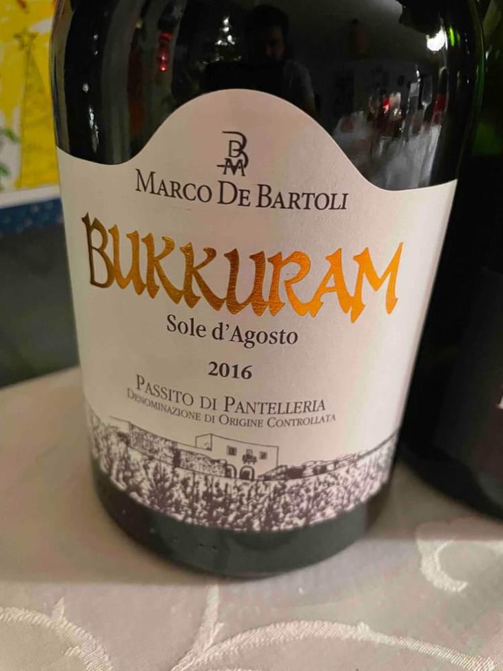 Bukkuram Sole D'Agosto - Marco De Bartoli - Marco De Bartoli 