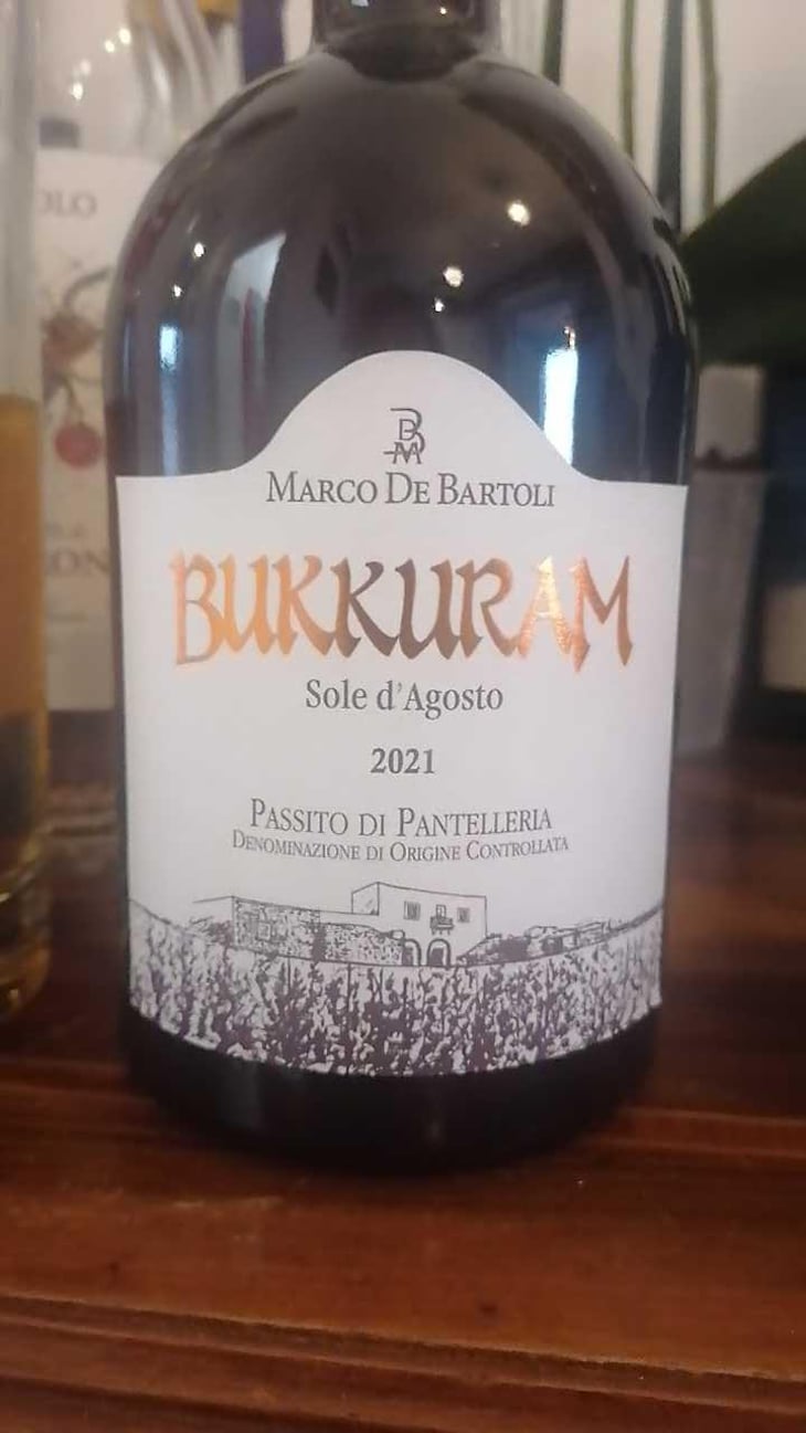 Bukkuram Sole D'Agosto - Marco De Bartoli - Marco De Bartoli 