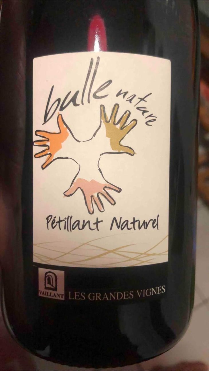 Bulle Nature Pet Nat blanc - Les Grandes Vignes - Laurence, Dominique & Jean-François Vaillant 
