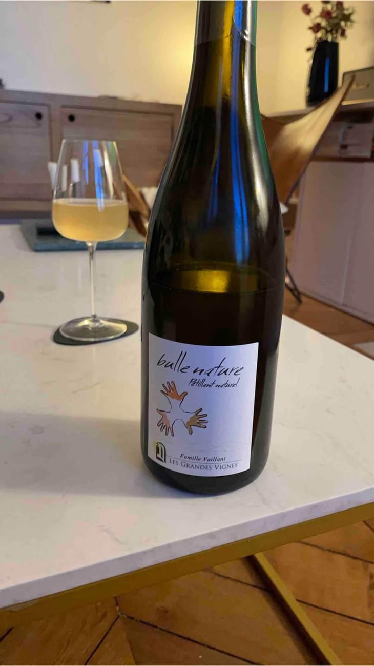 Bulle Nature Pet Nat blanc - Les Grandes Vignes - Laurence, Dominique & Jean-François Vaillant 