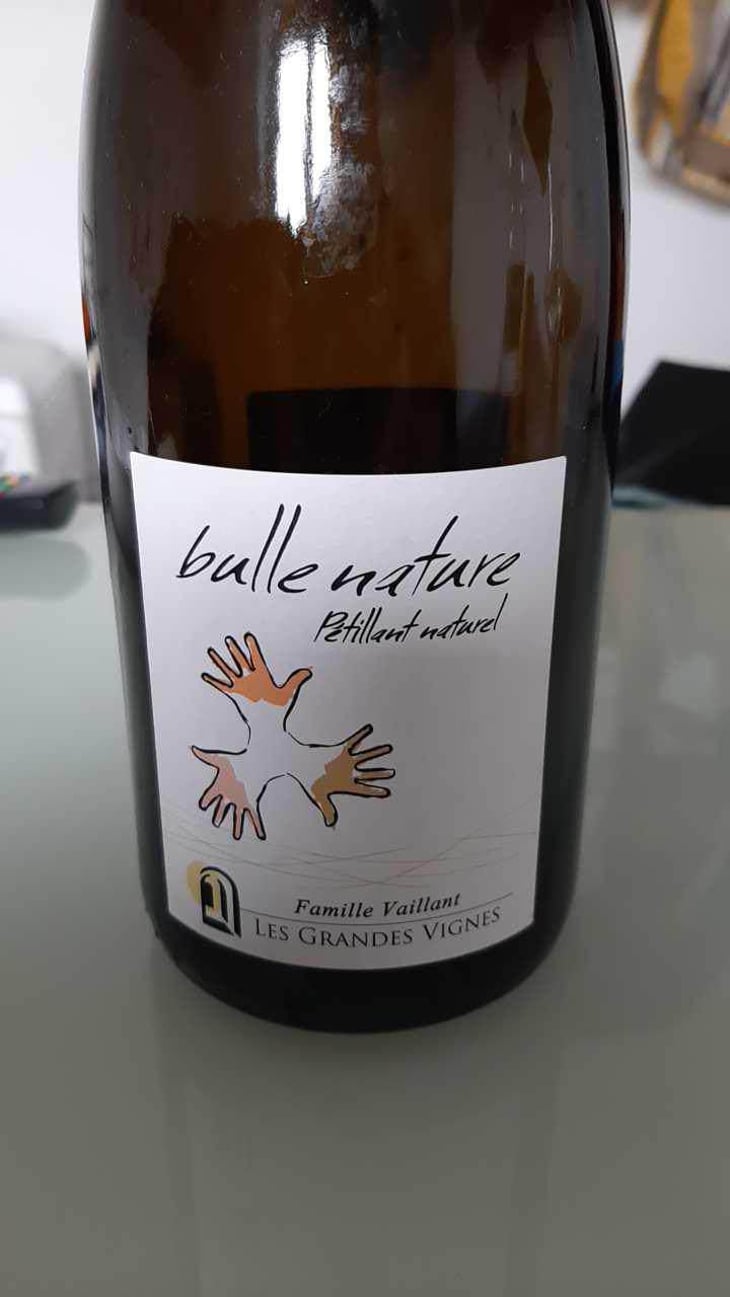 Bulle Nature Pet Nat blanc - Les Grandes Vignes - Laurence, Dominique & Jean-François Vaillant 