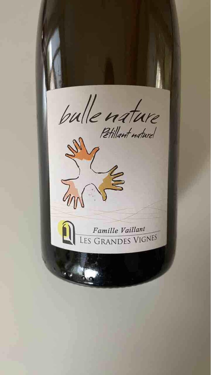Bulle Nature Pet Nat blanc - Les Grandes Vignes - Laurence, Dominique & Jean-François Vaillant 
