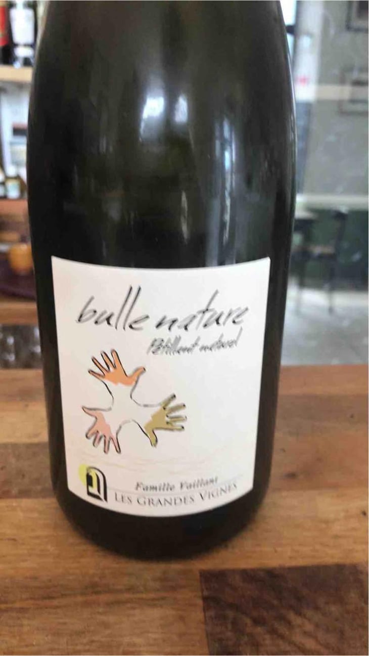 Bulle Nature Pet Nat blanc - Les Grandes Vignes - Laurence, Dominique & Jean-François Vaillant 