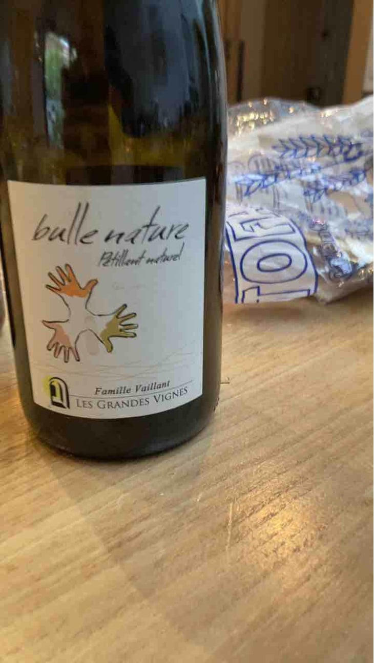 Bulle Nature Pet Nat blanc - Les Grandes Vignes - Laurence, Dominique & Jean-François Vaillant 