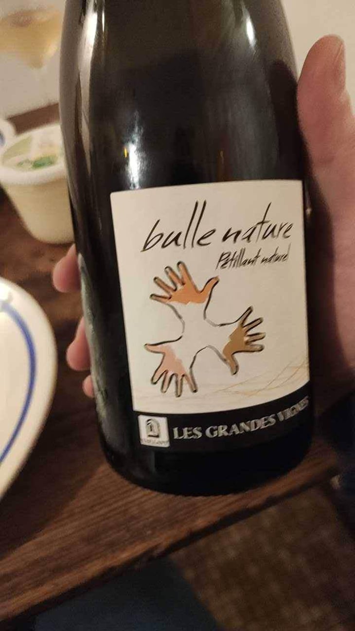 Bulle Nature Pet Nat blanc - Les Grandes Vignes - Laurence, Dominique & Jean-François Vaillant 