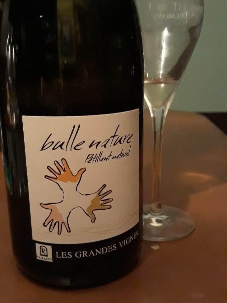 Bulle Nature Pet Nat blanc - Les Grandes Vignes - Laurence, Dominique & Jean-François Vaillant 