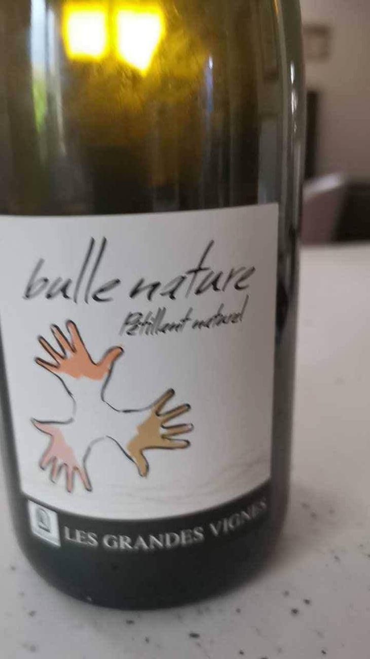 Bulle Nature Pet Nat blanc - Les Grandes Vignes - Laurence, Dominique & Jean-François Vaillant 