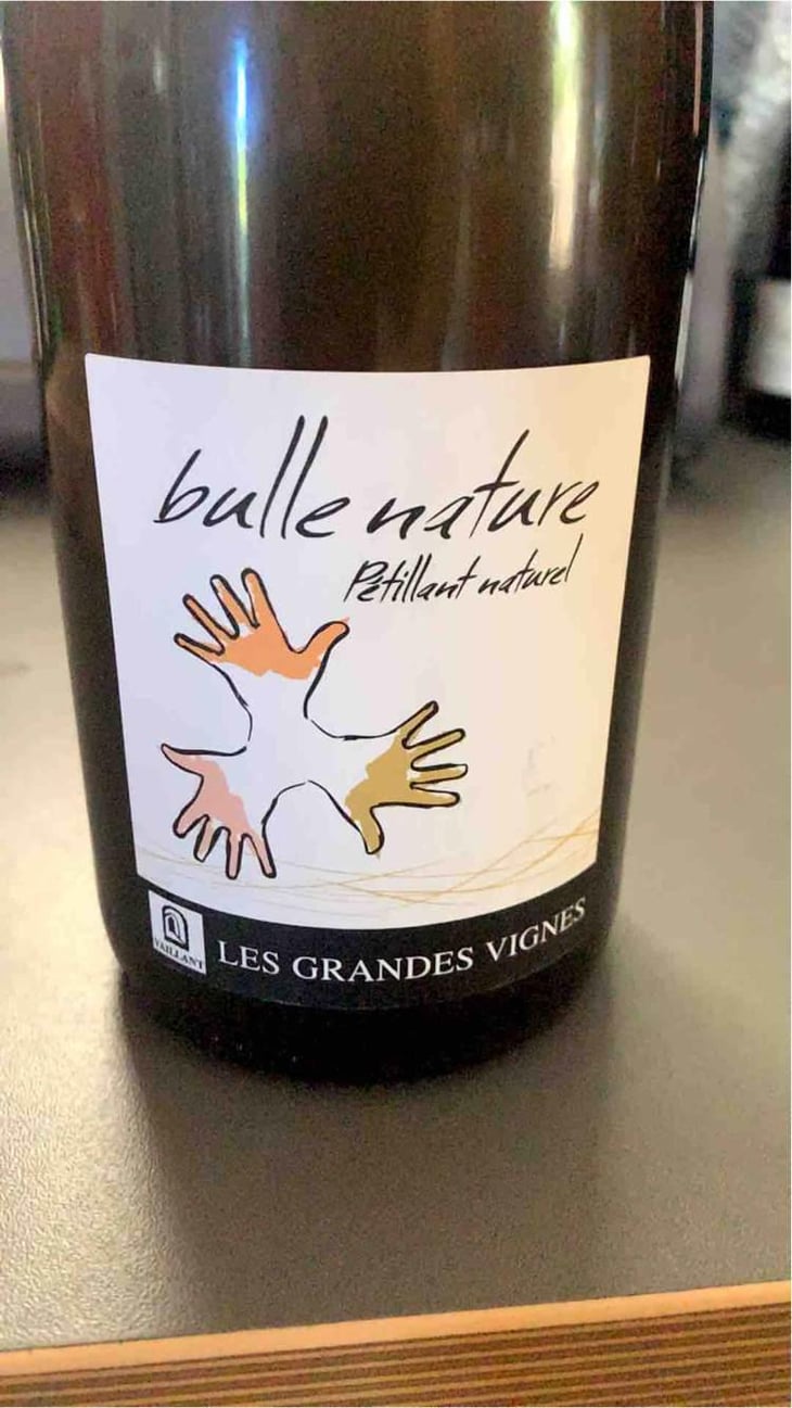Bulle Nature Pet Nat blanc - Les Grandes Vignes - Laurence, Dominique & Jean-François Vaillant 