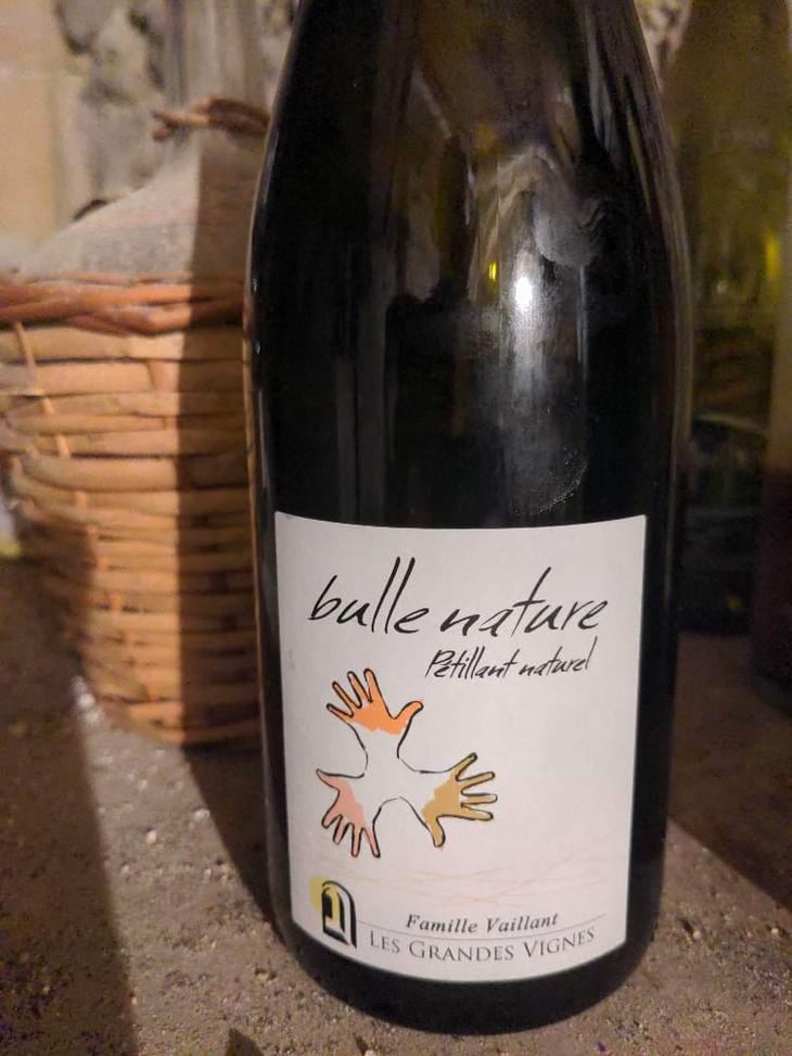 Bulle Nature Pet Nat blanc - Les Grandes Vignes - Laurence, Dominique & Jean-François Vaillant 