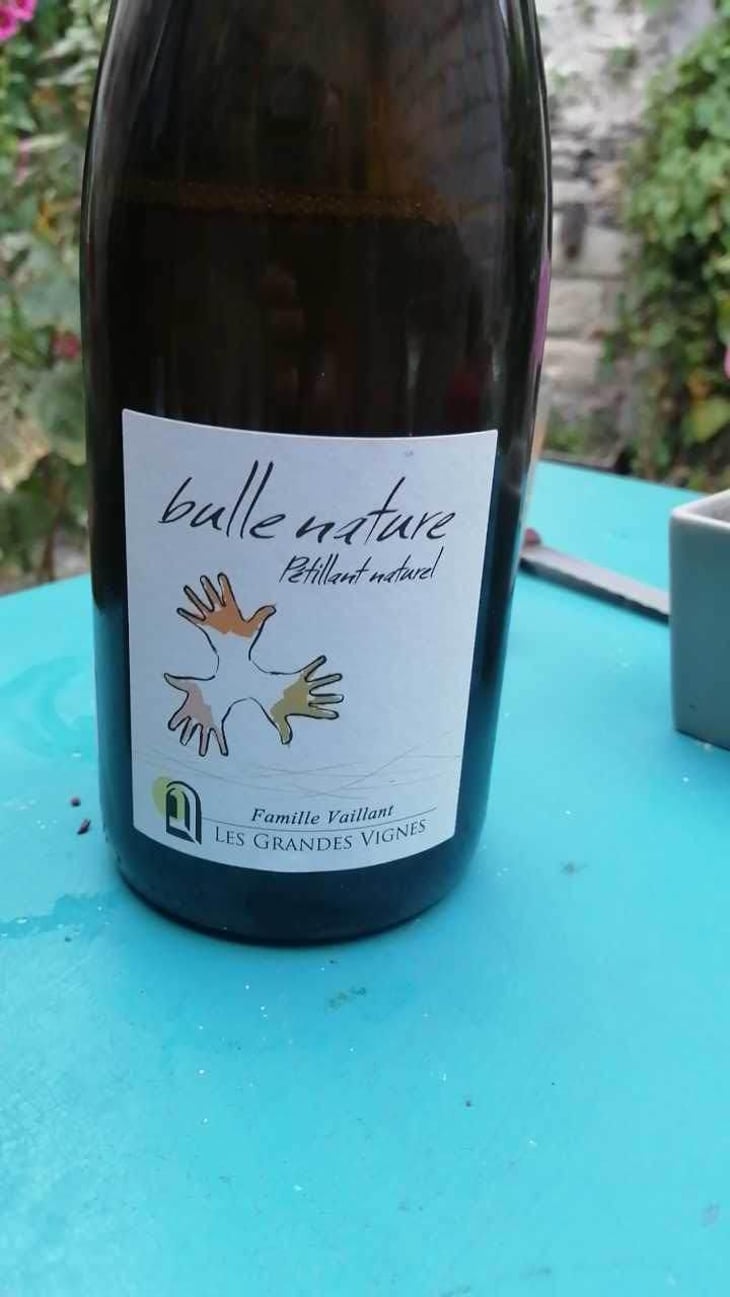 Bulle Nature Pet Nat blanc - Les Grandes Vignes - Laurence, Dominique & Jean-François Vaillant 