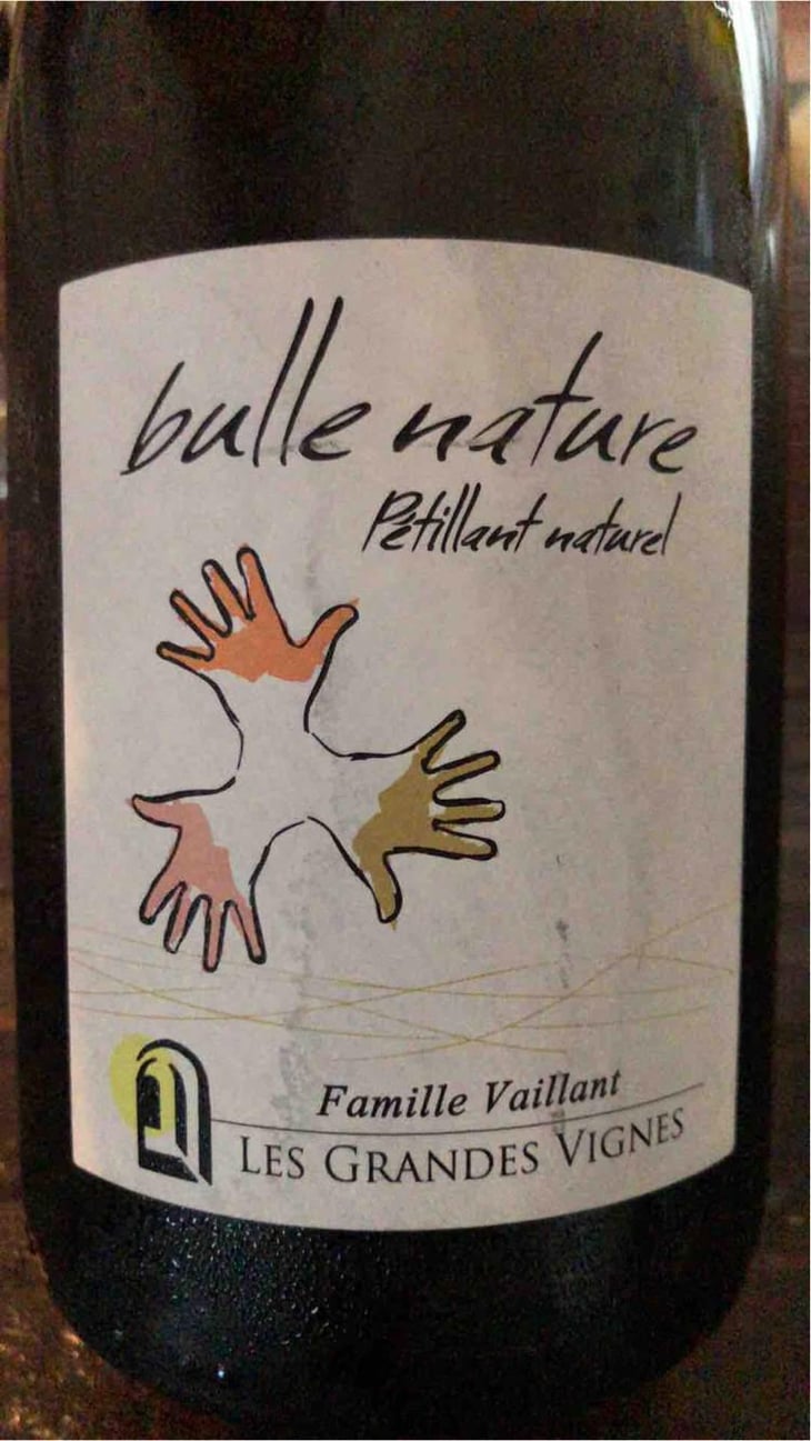 Bulle Nature Pet Nat blanc - Les Grandes Vignes - Laurence, Dominique & Jean-François Vaillant 