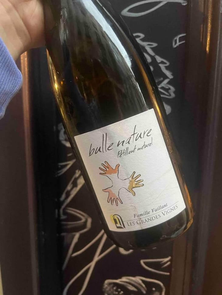 Bulle Nature Pet Nat blanc - Les Grandes Vignes - Laurence, Dominique & Jean-François Vaillant 