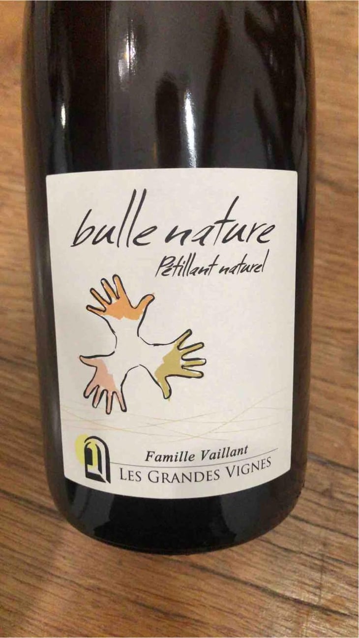 Bulle Nature Pet Nat blanc - Les Grandes Vignes - Laurence, Dominique & Jean-François Vaillant 