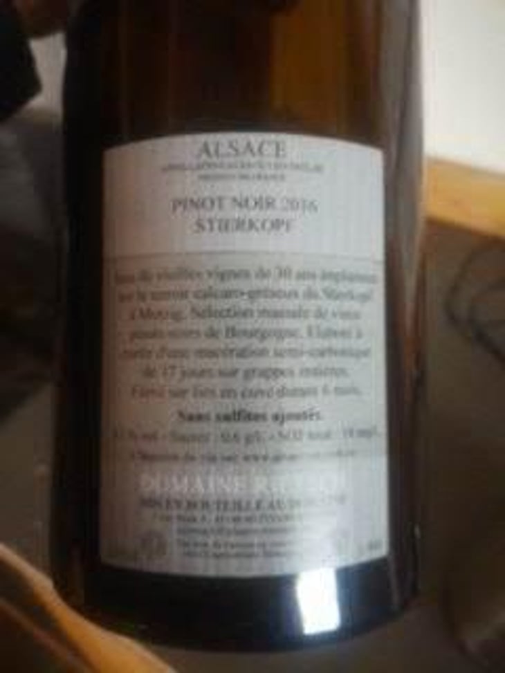 Stierkopf (rouge) - Domaine Rietsch - Jean-Pierre & Sophie Rietsch 