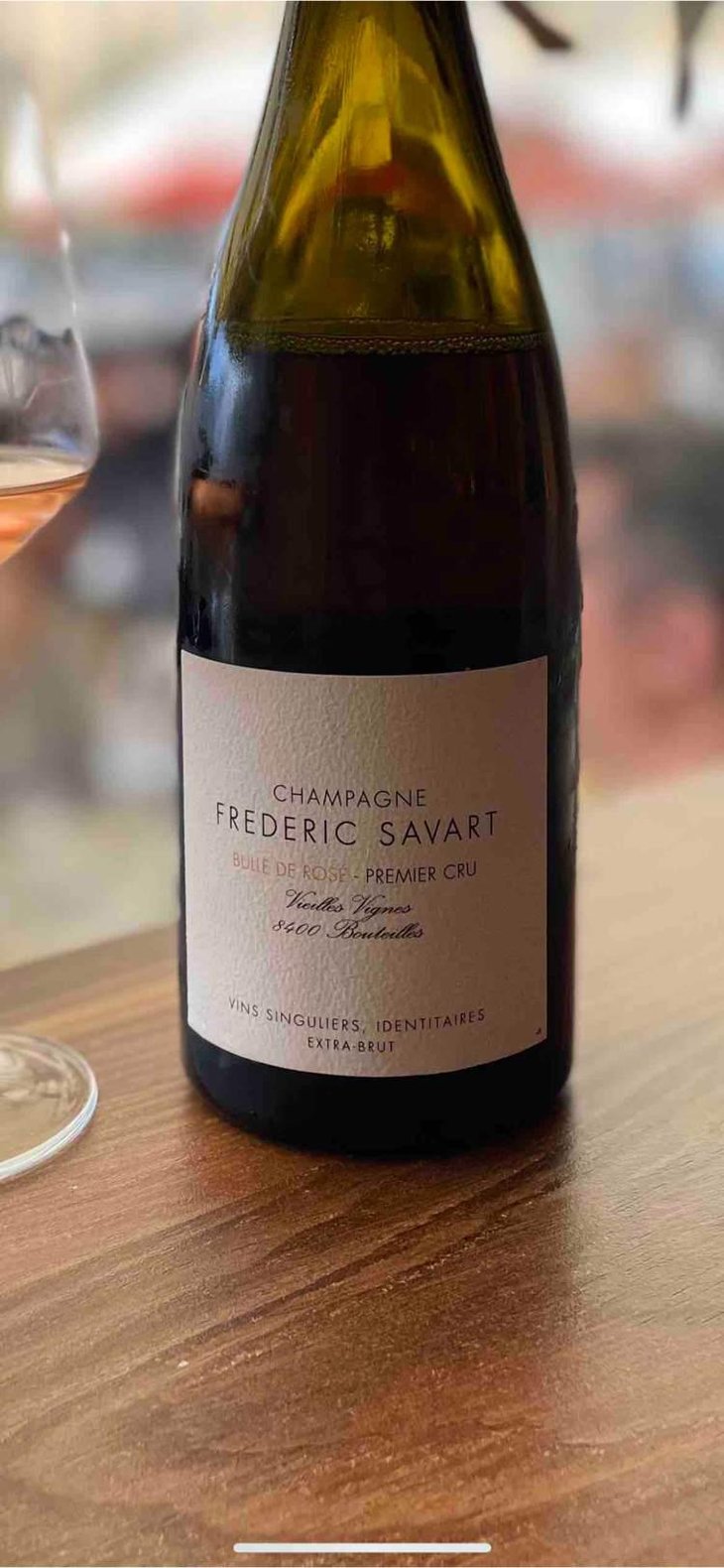 Bulle de Rosé - Champagne Savart - Frederic Savart 