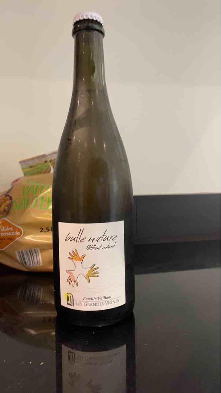 Bulle Nature Pet Nat blanc - Les Grandes Vignes - Laurence, Dominique & Jean-François Vaillant 