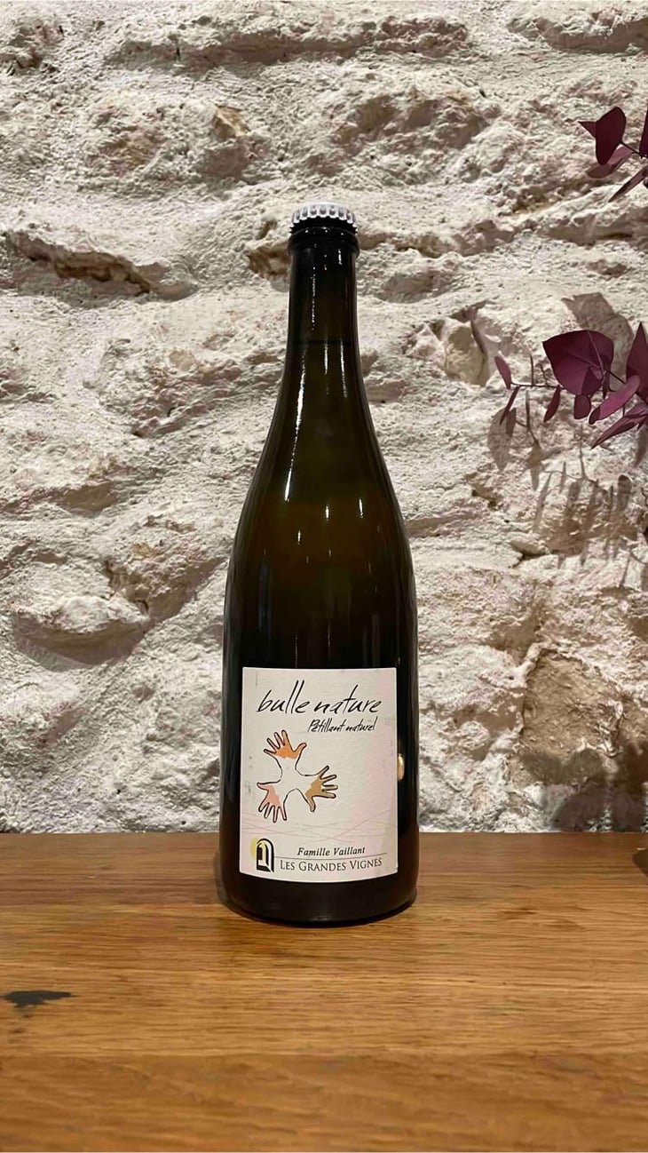 Bulle Nature Pet Nat blanc - Les Grandes Vignes - Laurence, Dominique & Jean-François Vaillant 