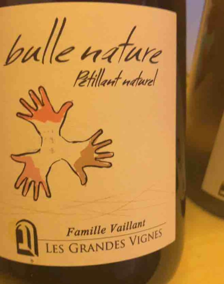Bulle Nature Pet Nat blanc - Les Grandes Vignes - Laurence, Dominique & Jean-François Vaillant 