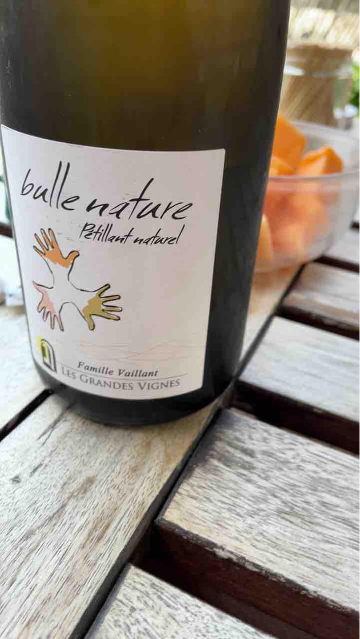 Bulle Nature Pet Nat blanc - Les Grandes Vignes - Laurence, Dominique & Jean-François Vaillant 