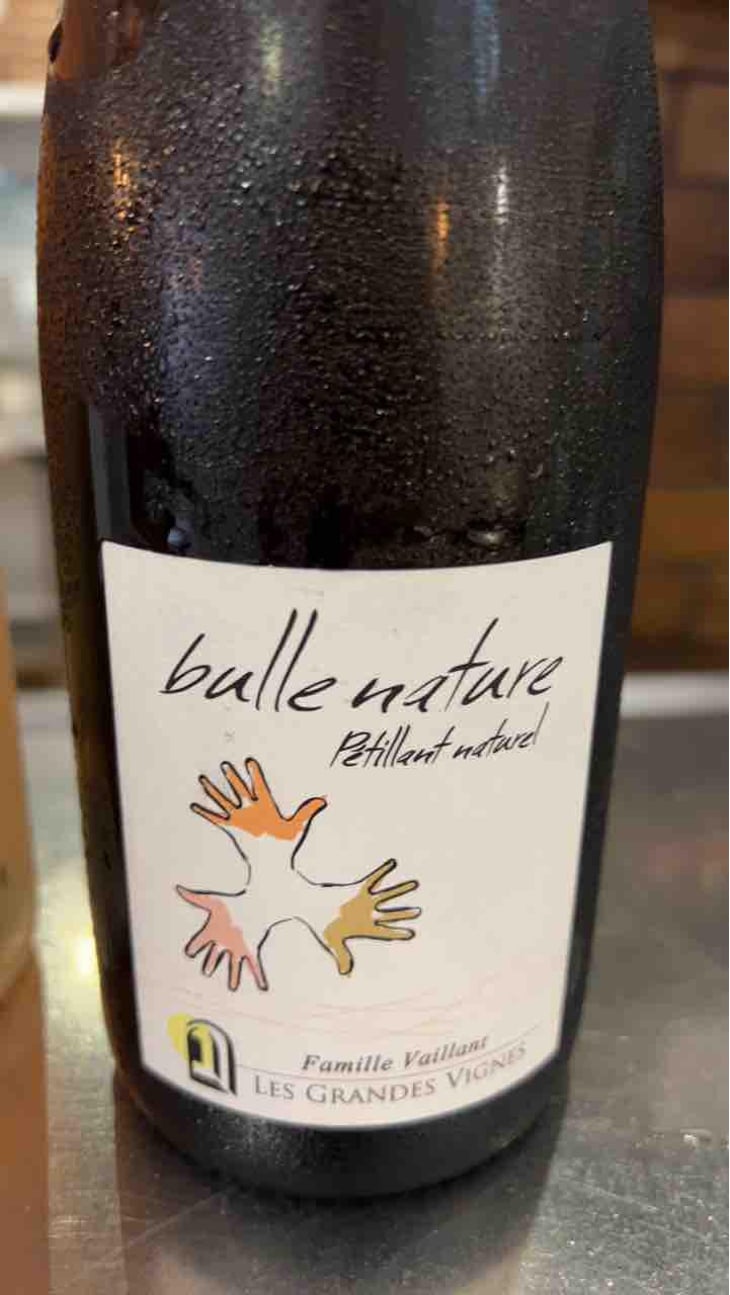 Bulle Nature Pet Nat blanc - Les Grandes Vignes - Laurence, Dominique & Jean-François Vaillant 