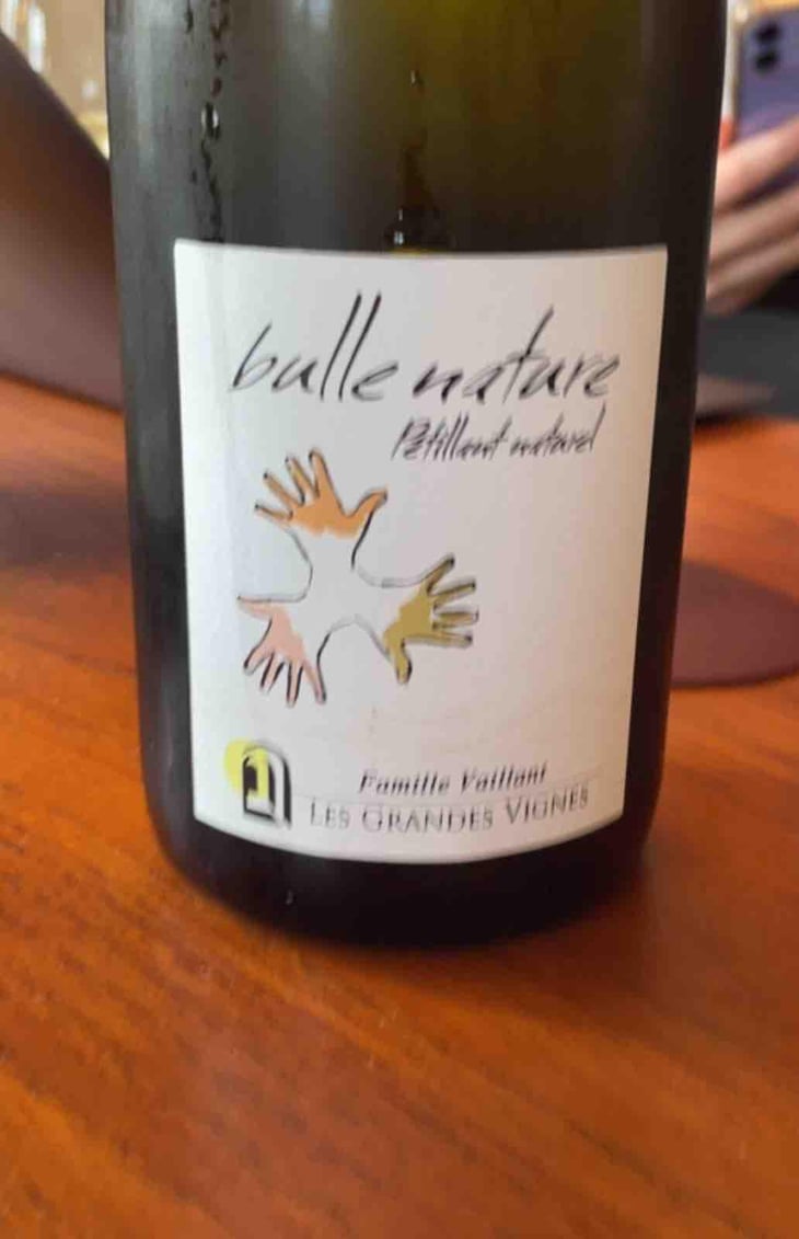 Bulle Nature Pet Nat blanc - Les Grandes Vignes - Laurence, Dominique & Jean-François Vaillant 