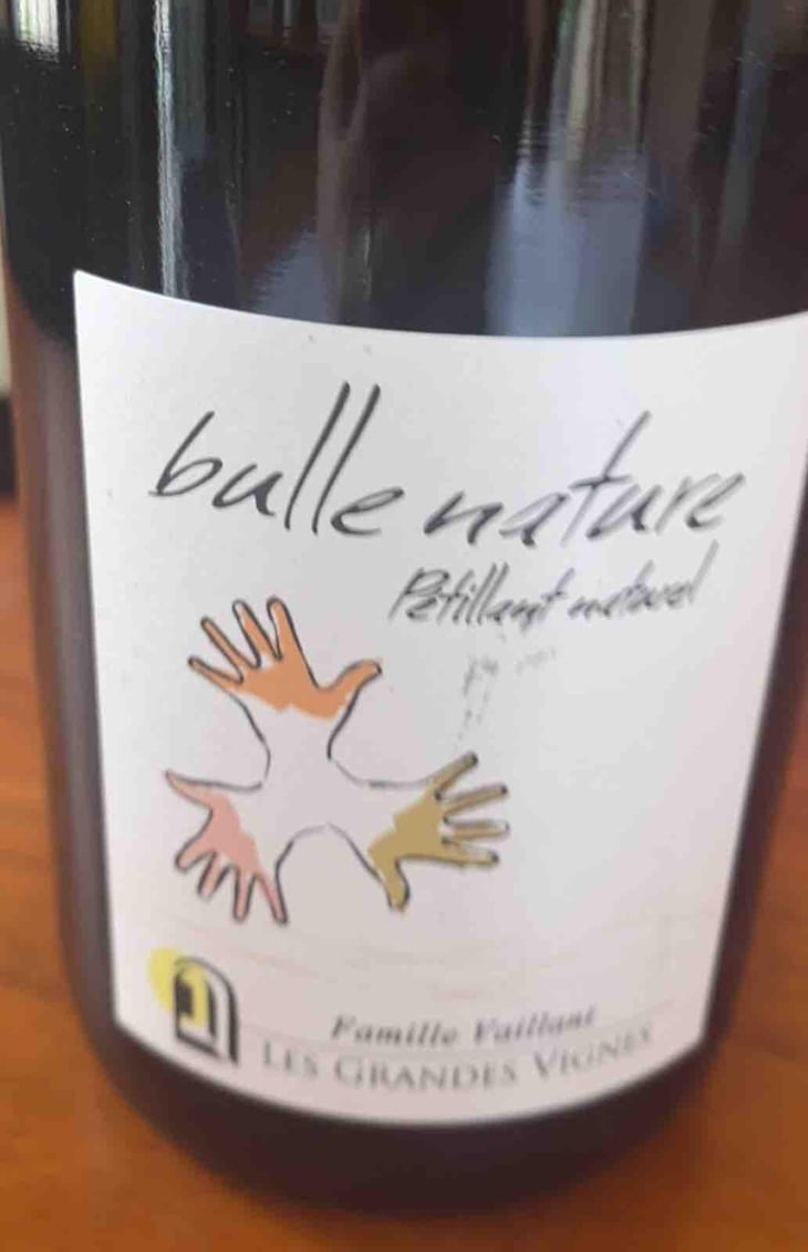 Bulle Nature Pet Nat blanc - Les Grandes Vignes - Laurence, Dominique & Jean-François Vaillant 