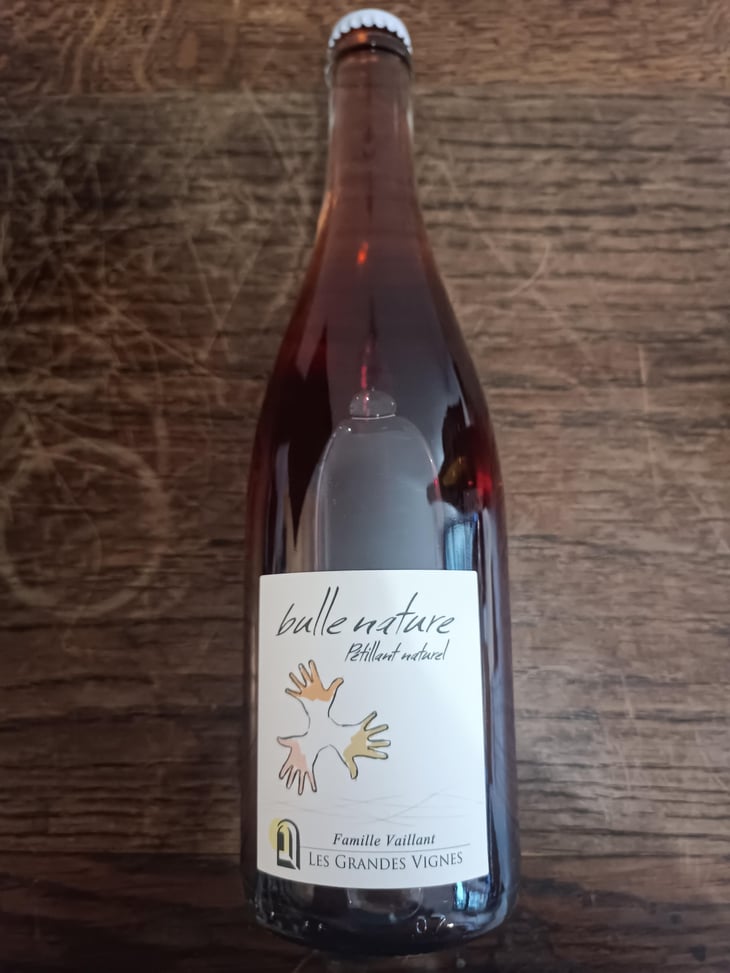 Bulle Nature Pet Nat rosé - Les Grandes Vignes - Laurence, Dominique & Jean-François Vaillant 