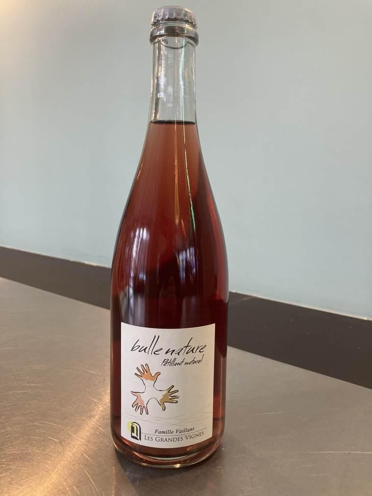 Bulle Nature Pet Nat rosé - Les Grandes Vignes - Laurence, Dominique & Jean-François Vaillant 