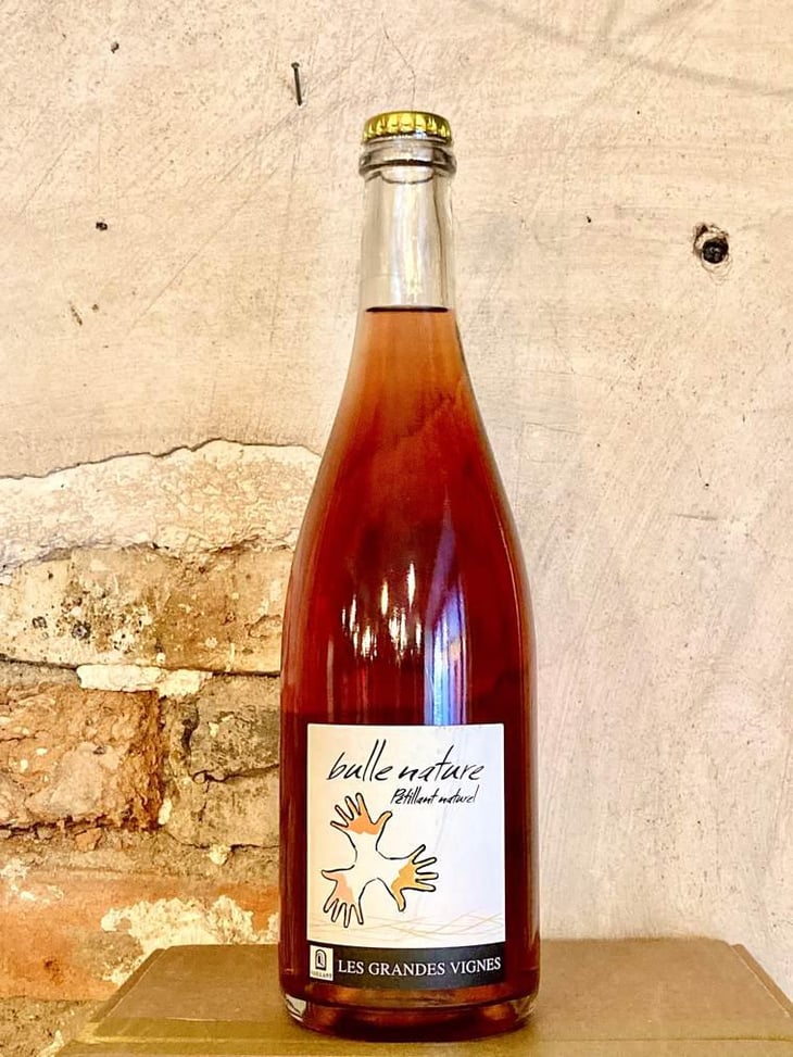 Bulle Nature Pet Nat rosé - Les Grandes Vignes - Laurence, Dominique & Jean-François Vaillant 