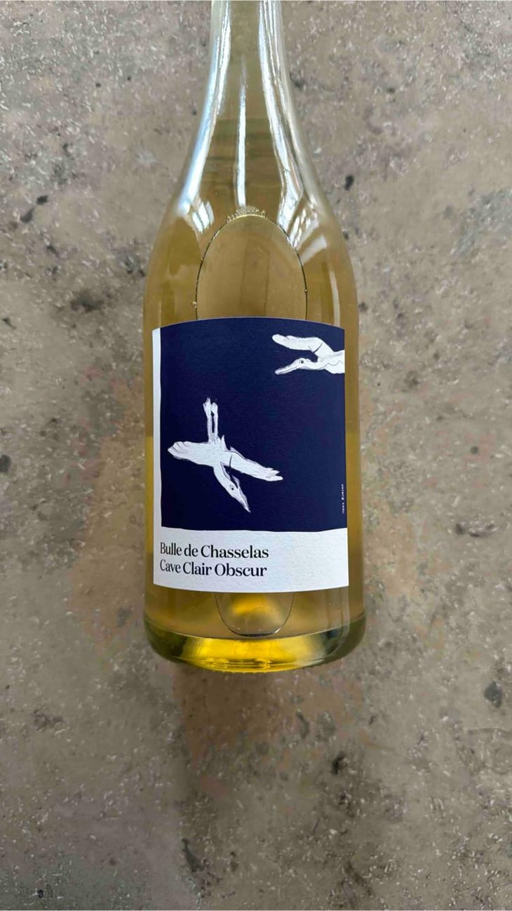 Bulle de Chasselas - Cave Clair Obscur - Maryline Taurian 