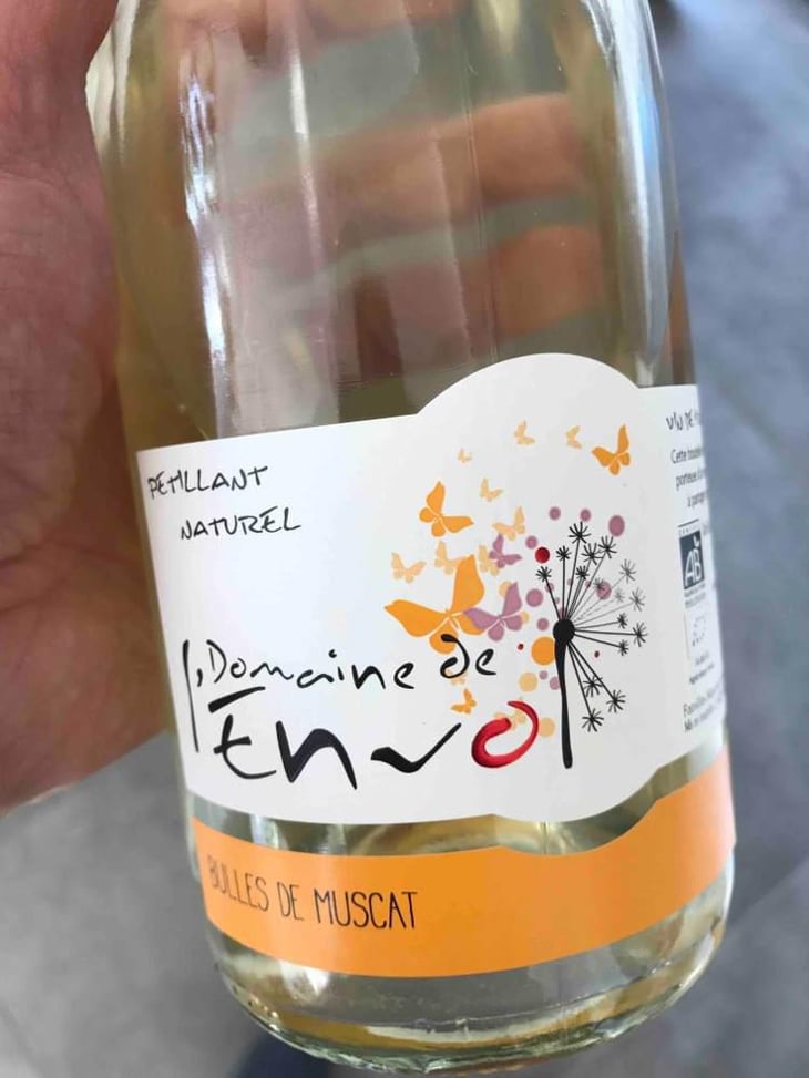 Bulles de Muscat Pétillant Naturel - Domaine De L’envol - Bernard, Manuela, Daniel, Raphaël & Catherine Hirsinger 